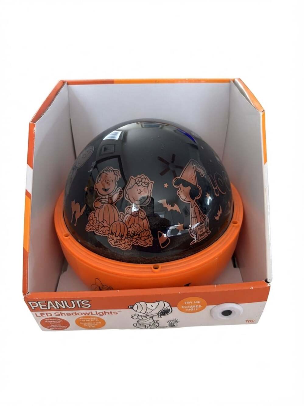 Gemmy Peanuts Gang Halloween Shadow Lights Projector NEW